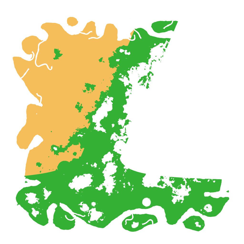 Biome Rust Map: Procedural Map, Size: 5000, Seed: 662974150