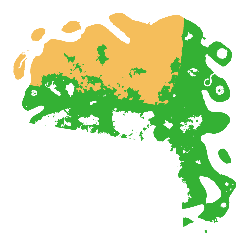 Biome Rust Map: Procedural Map, Size: 4250, Seed: 36825554