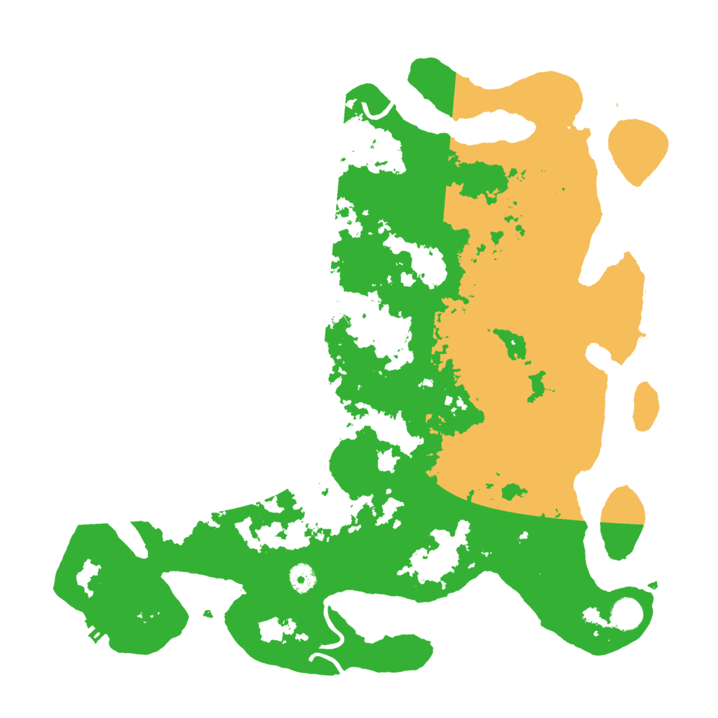 Biome Rust Map: Procedural Map, Size: 3950, Seed: 33059037