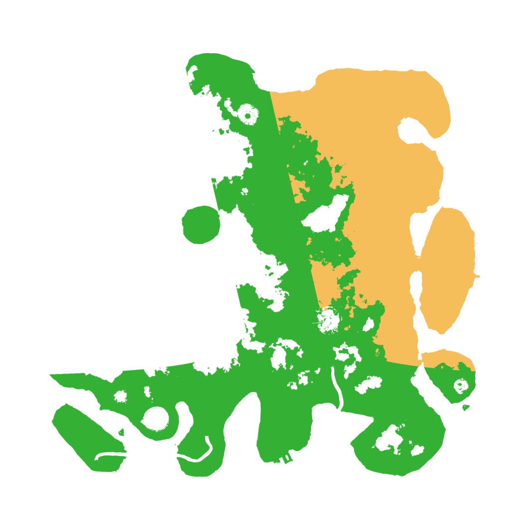Biome Rust Map: Procedural Map, Size: 3700, Seed: 446128918
