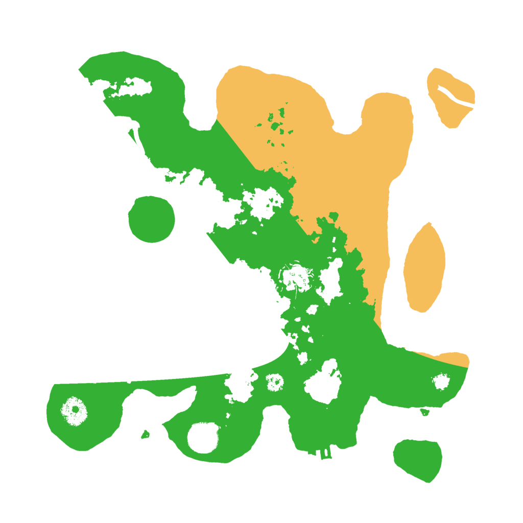 Biome Rust Map: Procedural Map, Size: 3000, Seed: 57151