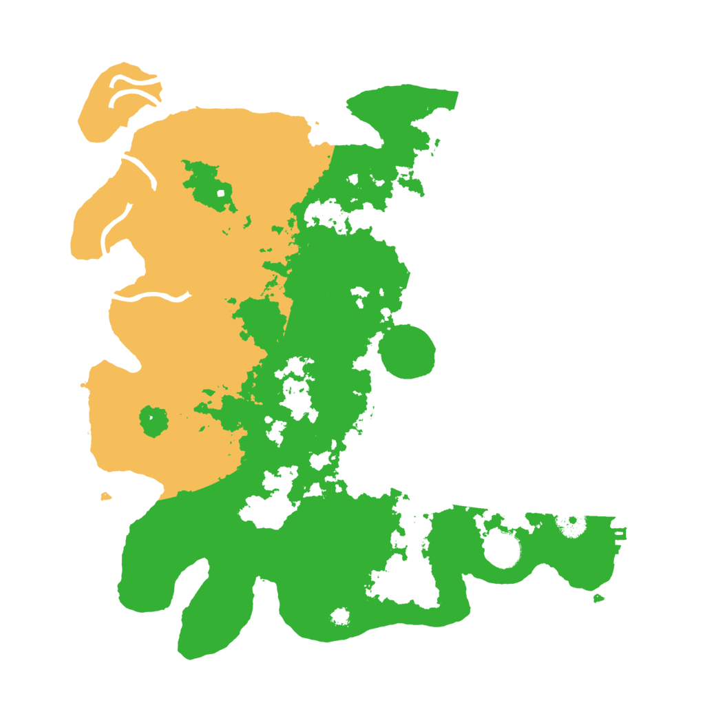 Biome Rust Map: Procedural Map, Size: 3500, Seed: 66709064
