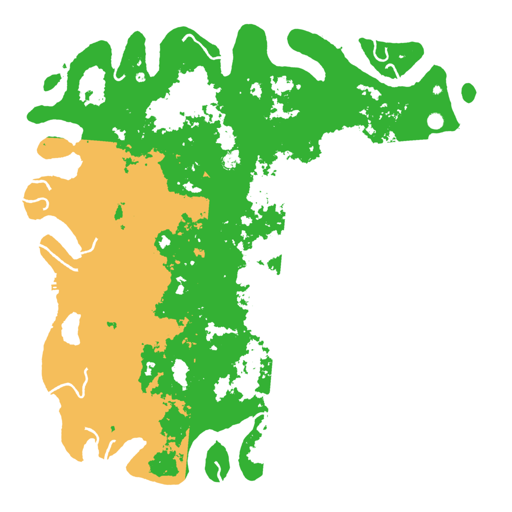 Biome Rust Map: Procedural Map, Size: 5500, Seed: 51481990