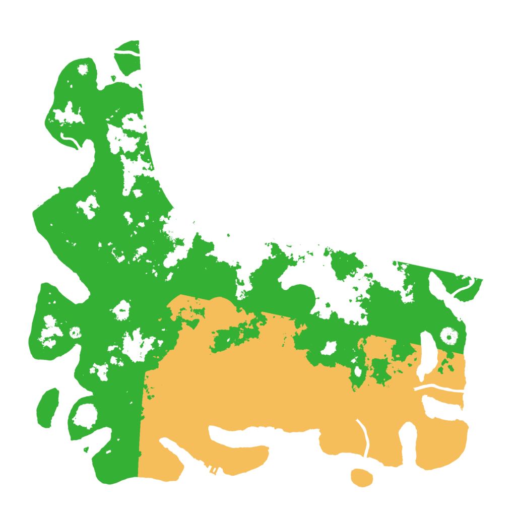 Biome Rust Map: Procedural Map, Size: 4500, Seed: 231112