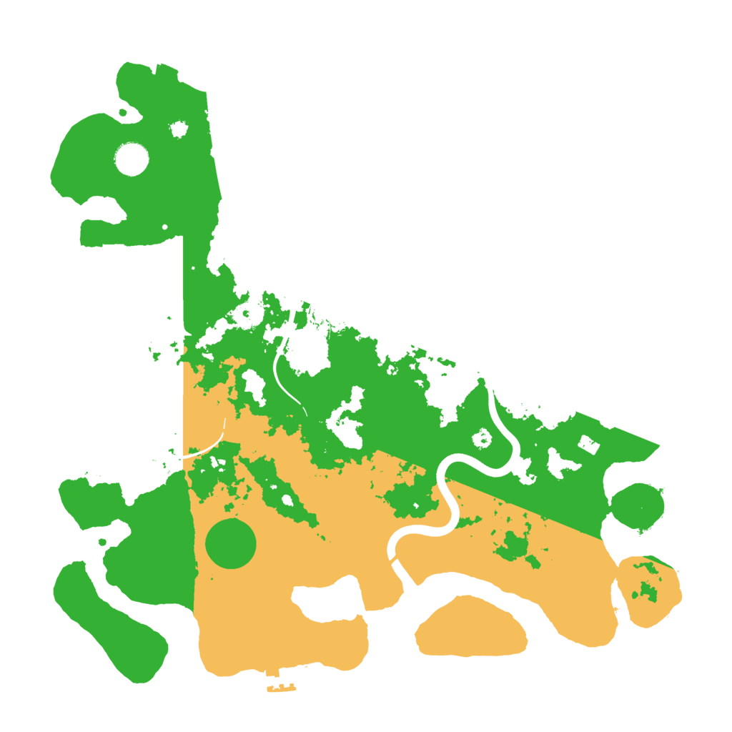 Biome Rust Map: Procedural Map, Size: 3850, Seed: 2231645