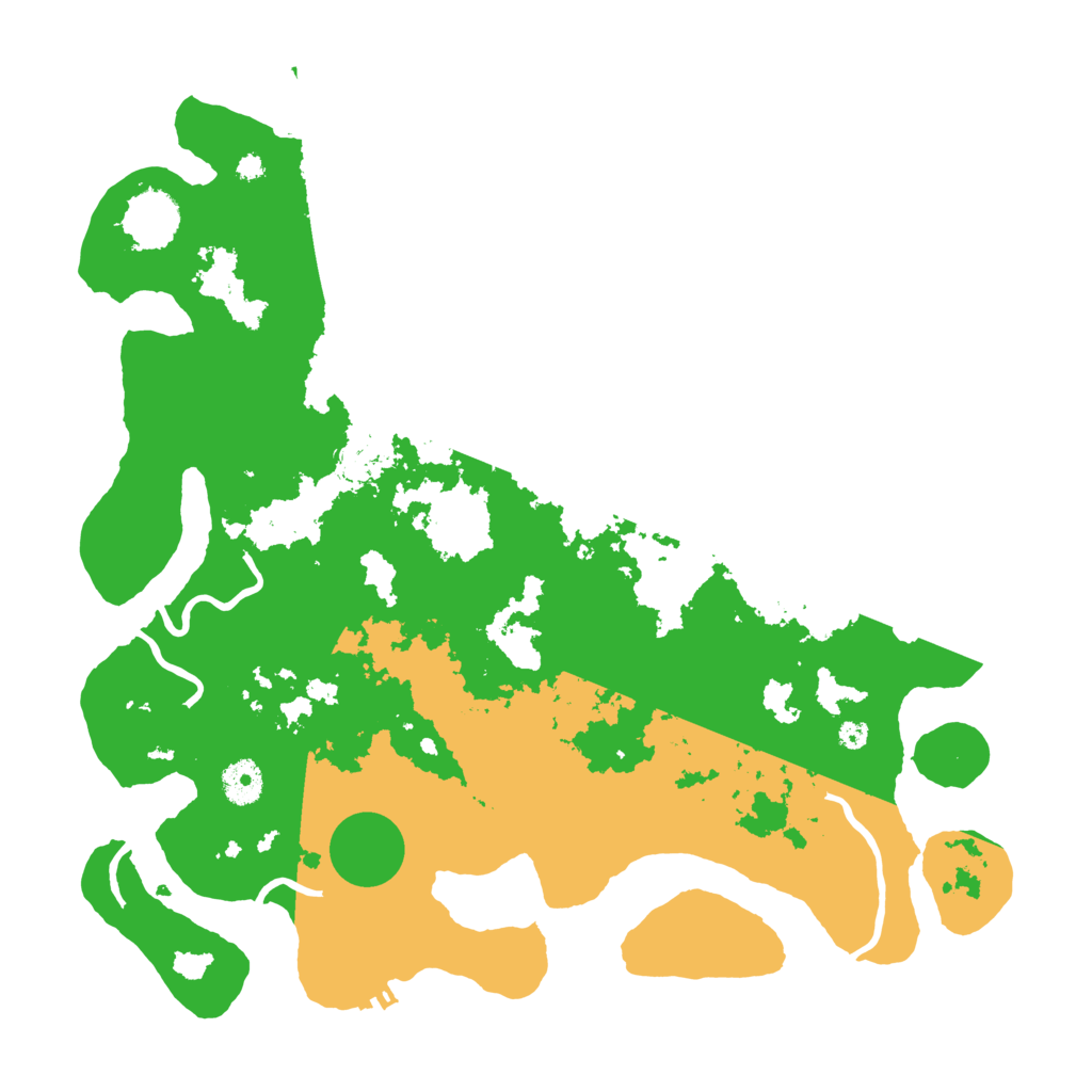 Biome Rust Map: Procedural Map, Size: 3850, Seed: 2231645