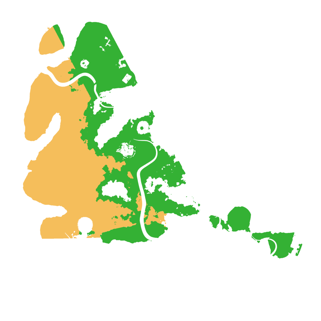 Biome Rust Map: Procedural Map, Size: 3750, Seed: 46857473