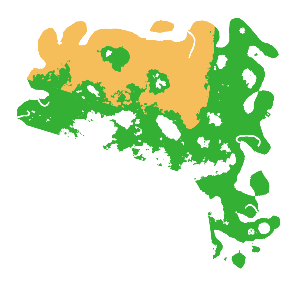 Biome Rust Map: Procedural Map, Size: 4500, Seed: 231114