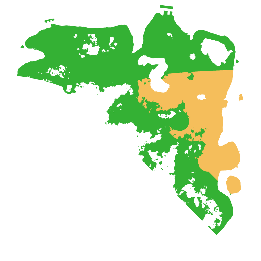 Biome Rust Map: Procedural Map, Size: 4000, Seed: 1969161195