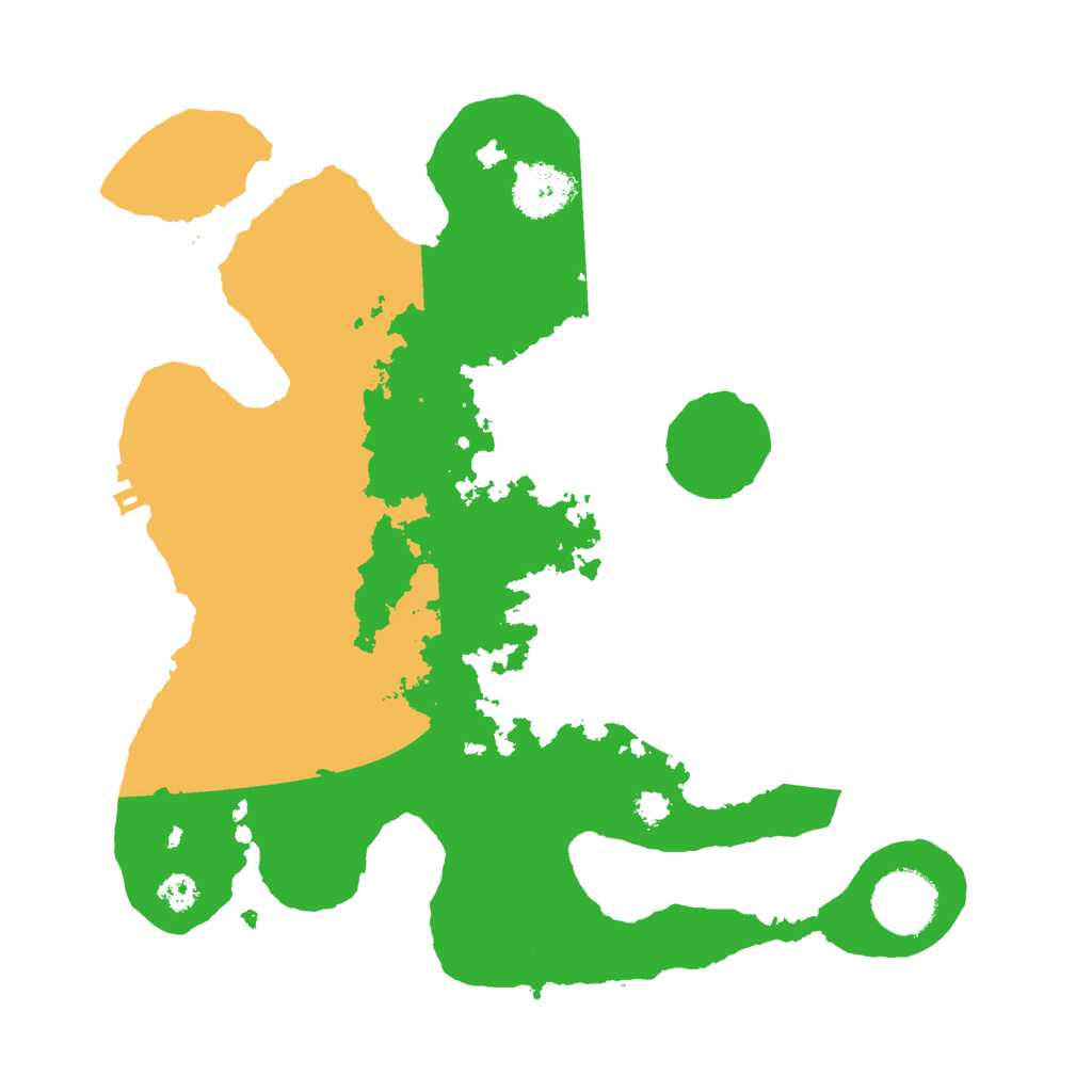 Biome Rust Map: Procedural Map, Size: 3000, Seed: 1150695427