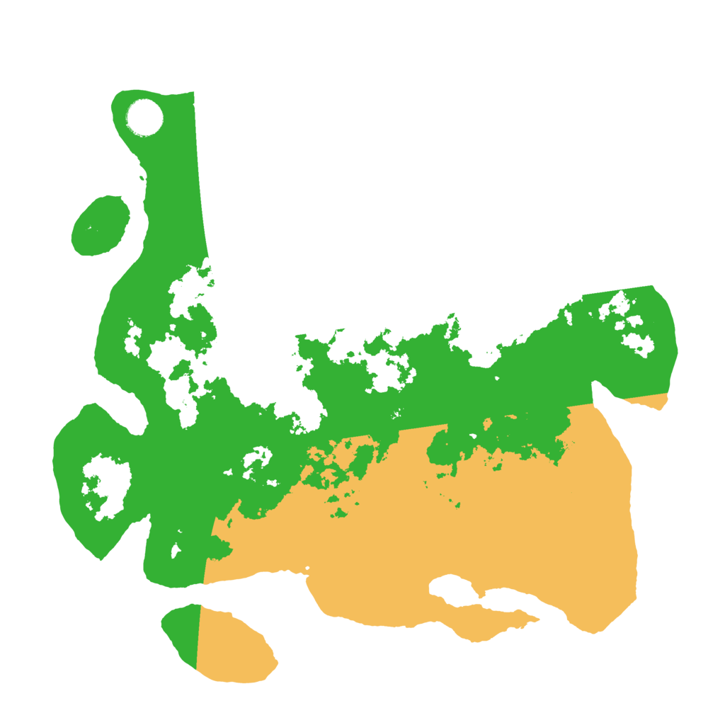 Biome Rust Map: Barren, Size: 3500, Seed: 1653477856