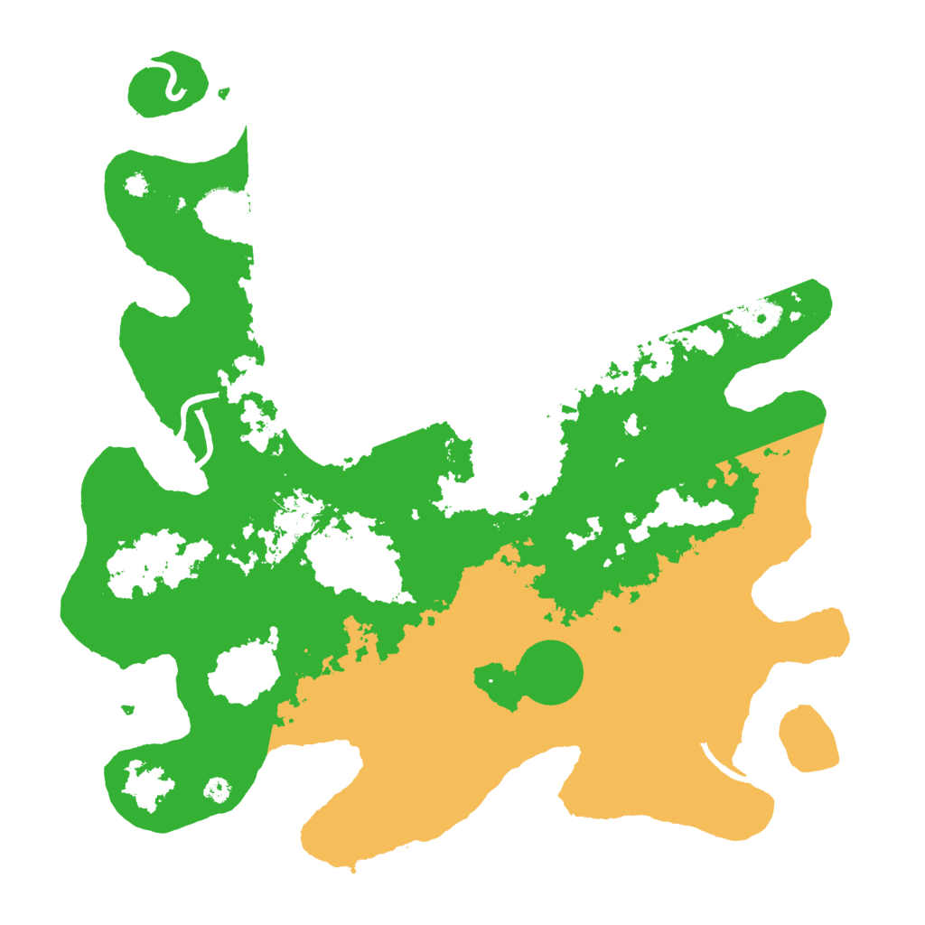 Biome Rust Map: Procedural Map, Size: 3750, Seed: 518218636