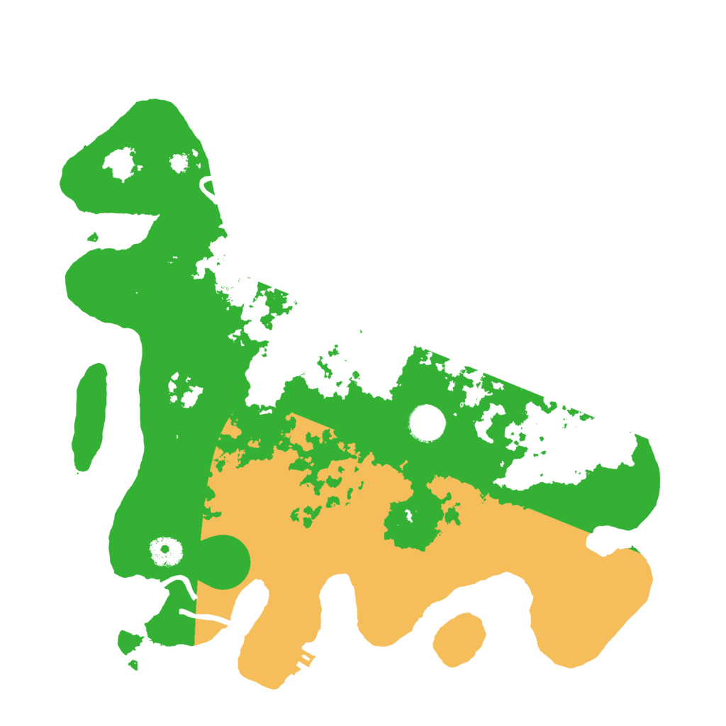 Biome Rust Map: Procedural Map, Size: 3500, Seed: 536412572