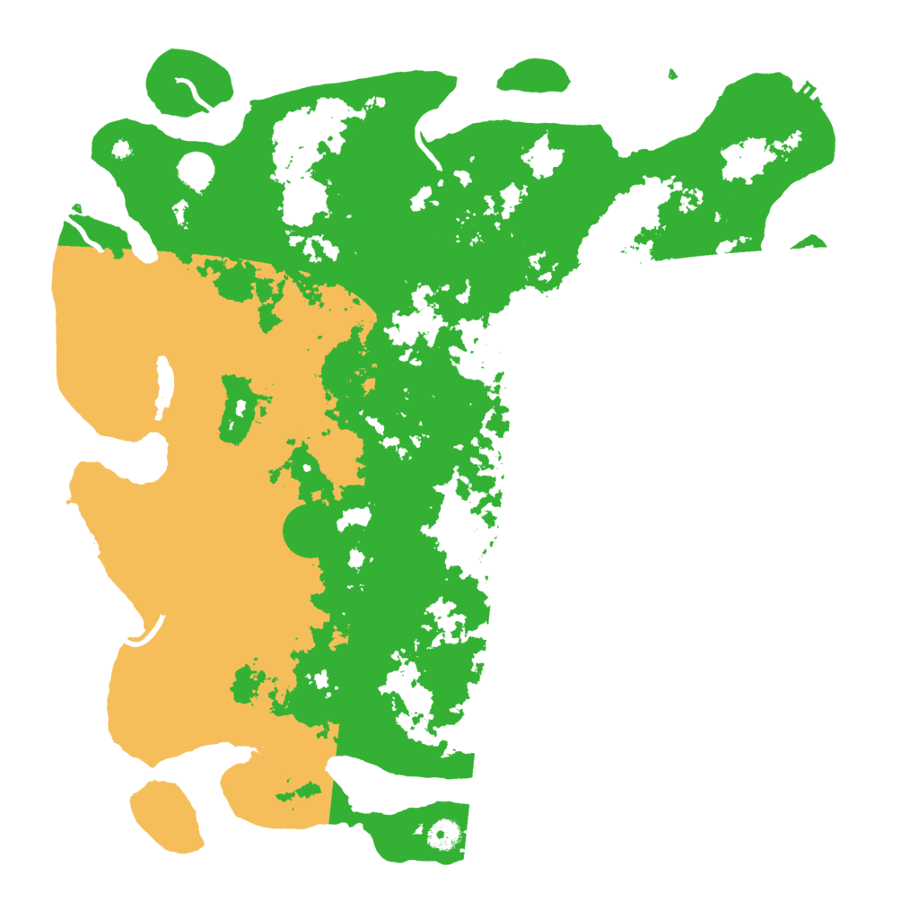 Biome Rust Map: Procedural Map, Size: 4500, Seed: 68244776