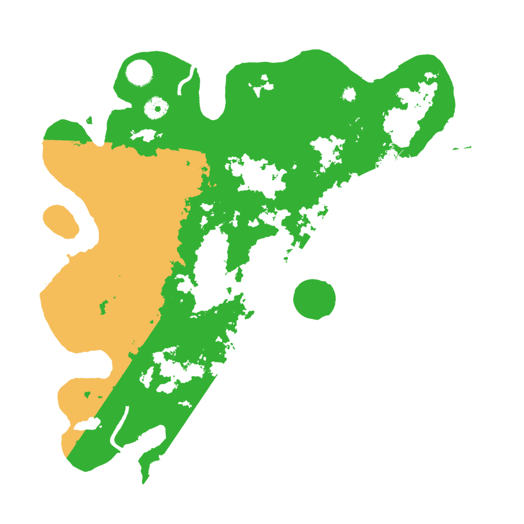 Biome Rust Map: Procedural Map, Size: 3500, Seed: 1400115008