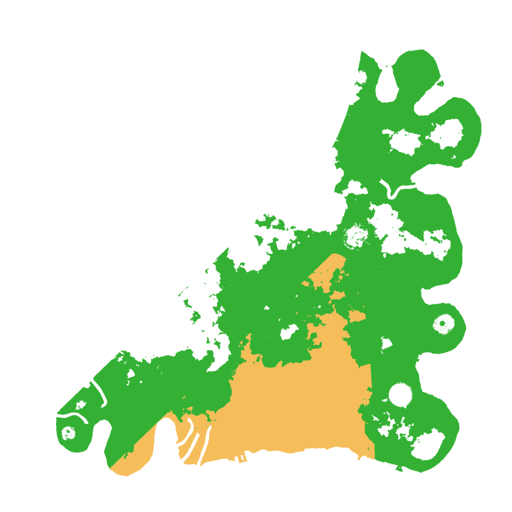 Biome Rust Map: Procedural Map, Size: 3850, Seed: 683884