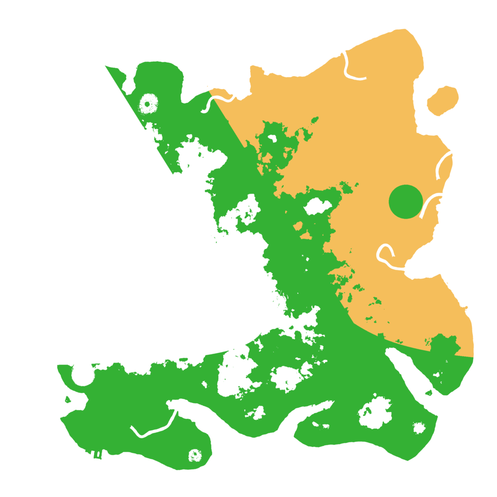 Biome Rust Map: Procedural Map, Size: 3850, Seed: 18927116