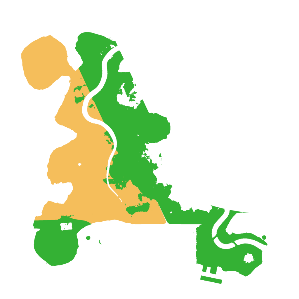 Biome Rust Map: Procedural Map, Size: 2800, Seed: 143580675
