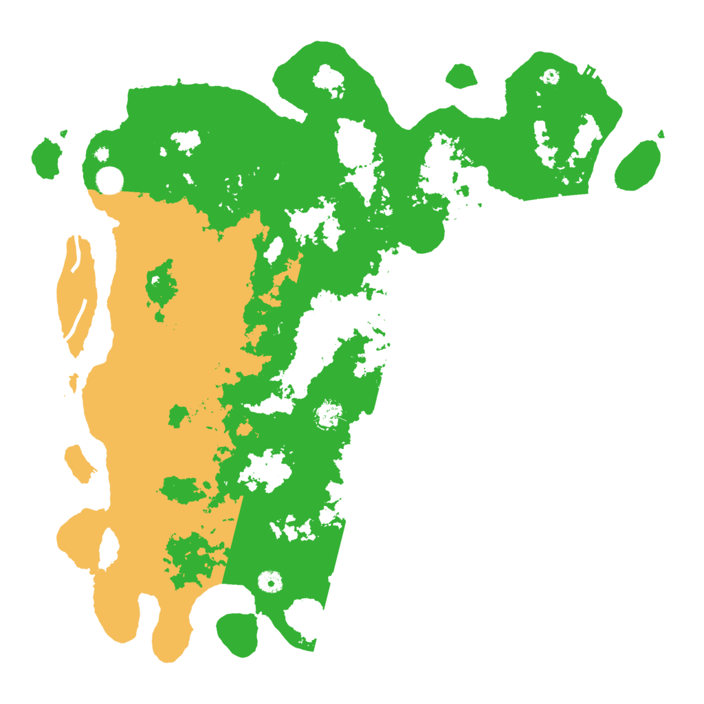 Biome Rust Map: Procedural Map, Size: 4500, Seed: 35500