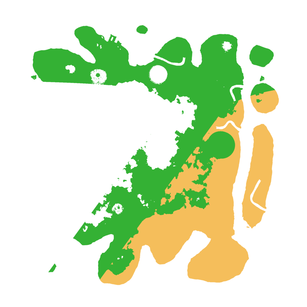 Biome Rust Map: Procedural Map, Size: 3000, Seed: 748605690