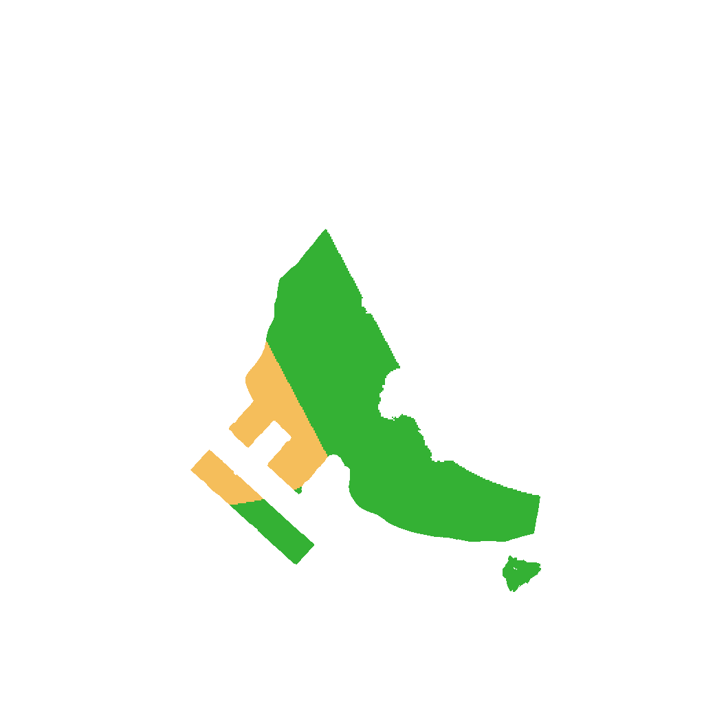 Biome Rust Map: Procedural Map, Size: 1000, Seed: 23984676