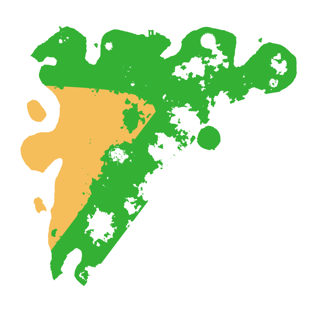 Biome Rust Map: Procedural Map, Size: 3700, Seed: 90233998