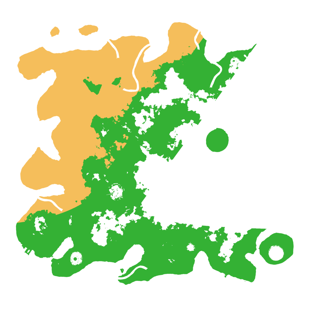 Biome Rust Map: Procedural Map, Size: 3700, Seed: 5910179