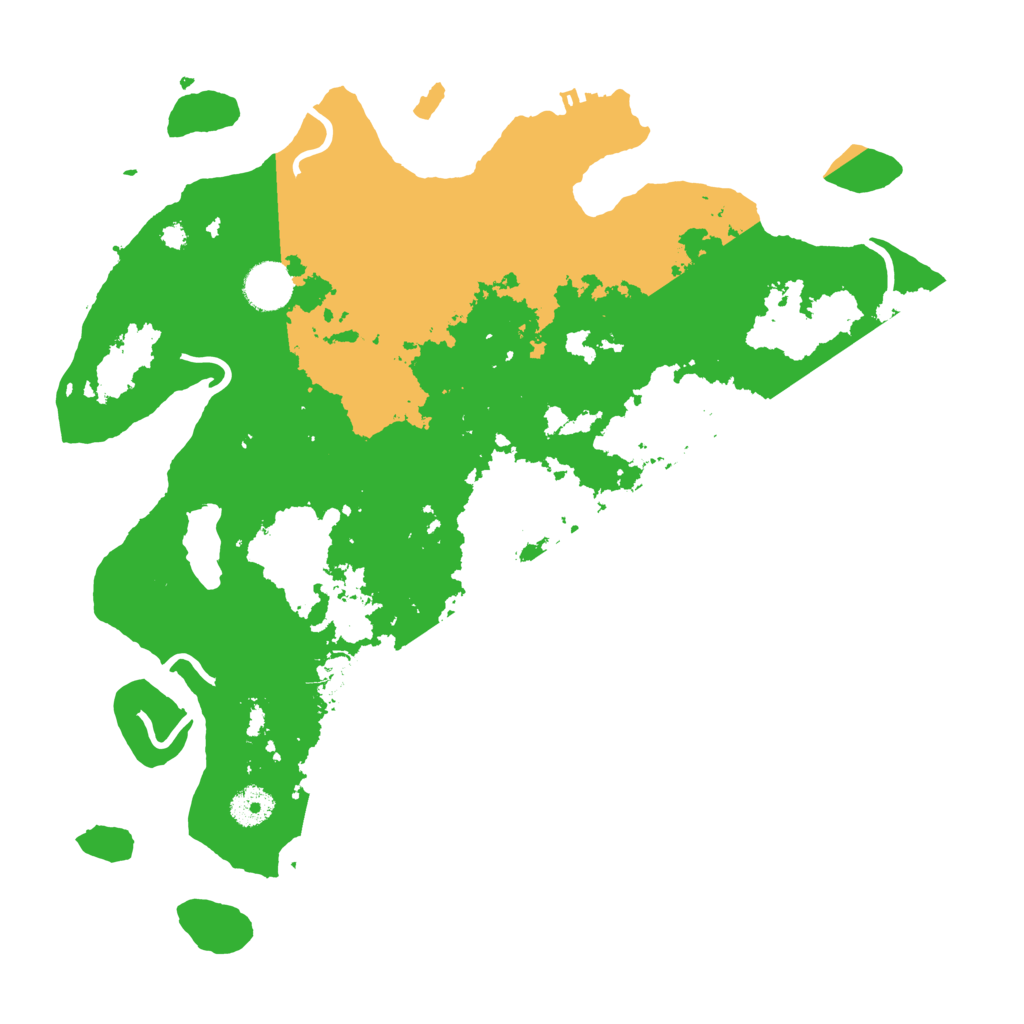 Biome Rust Map: Procedural Map, Size: 3750, Seed: 4453256