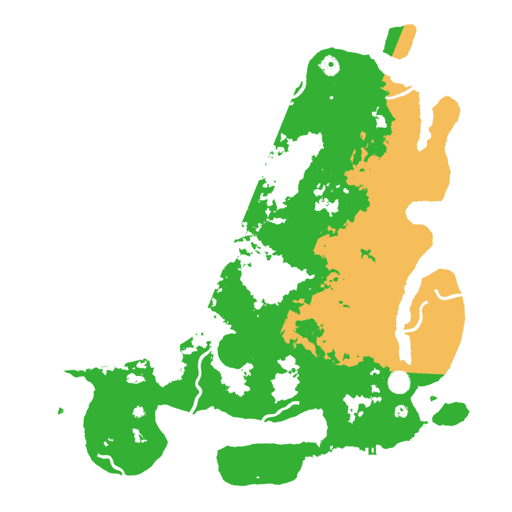 Biome Rust Map: Procedural Map, Size: 4000, Seed: 35766592