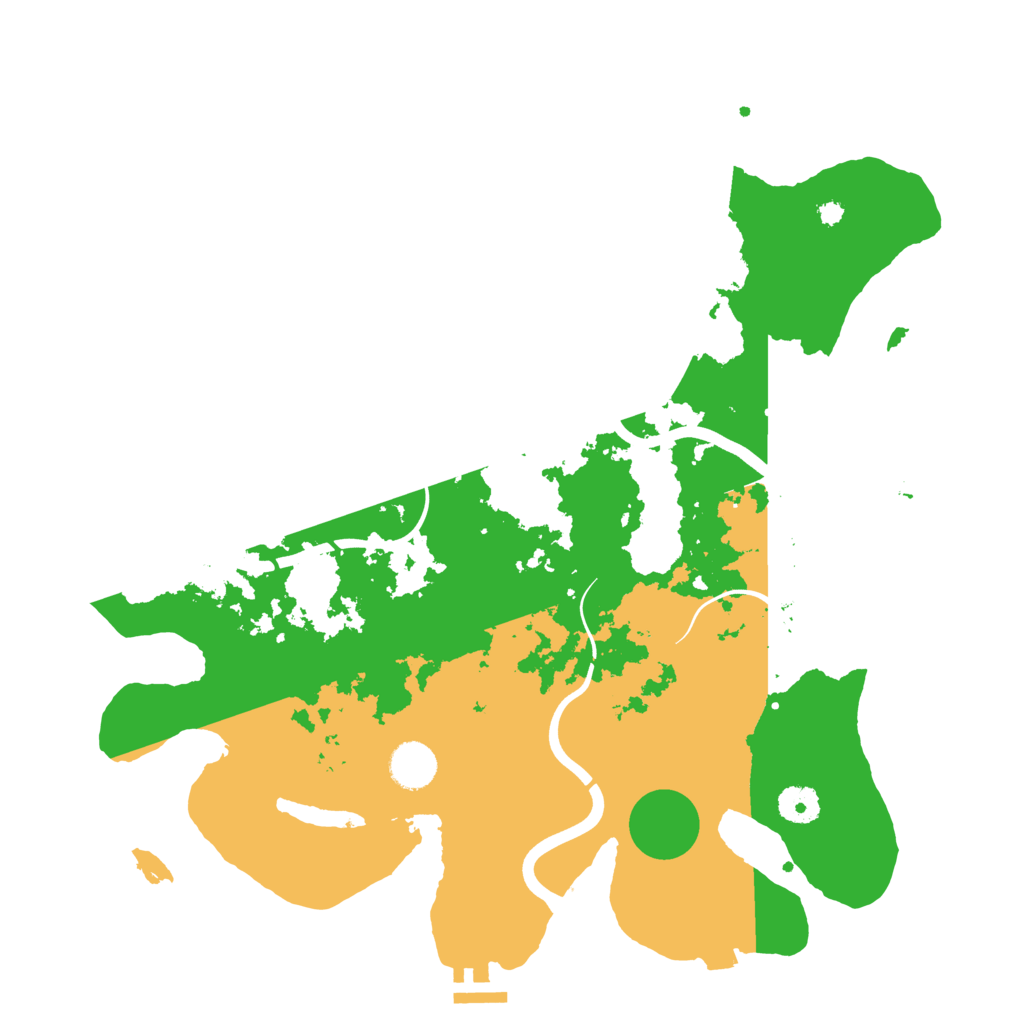 Biome Rust Map: Procedural Map, Size: 3850, Seed: 63776788