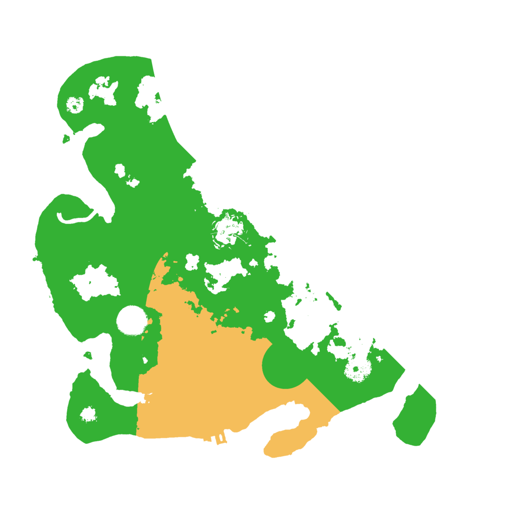 Biome Rust Map: Procedural Map, Size: 3000, Seed: 1267695507