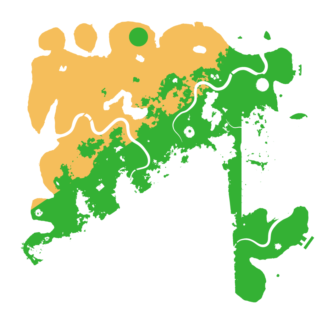 Biome Rust Map: Procedural Map, Size: 4500, Seed: 1012285282