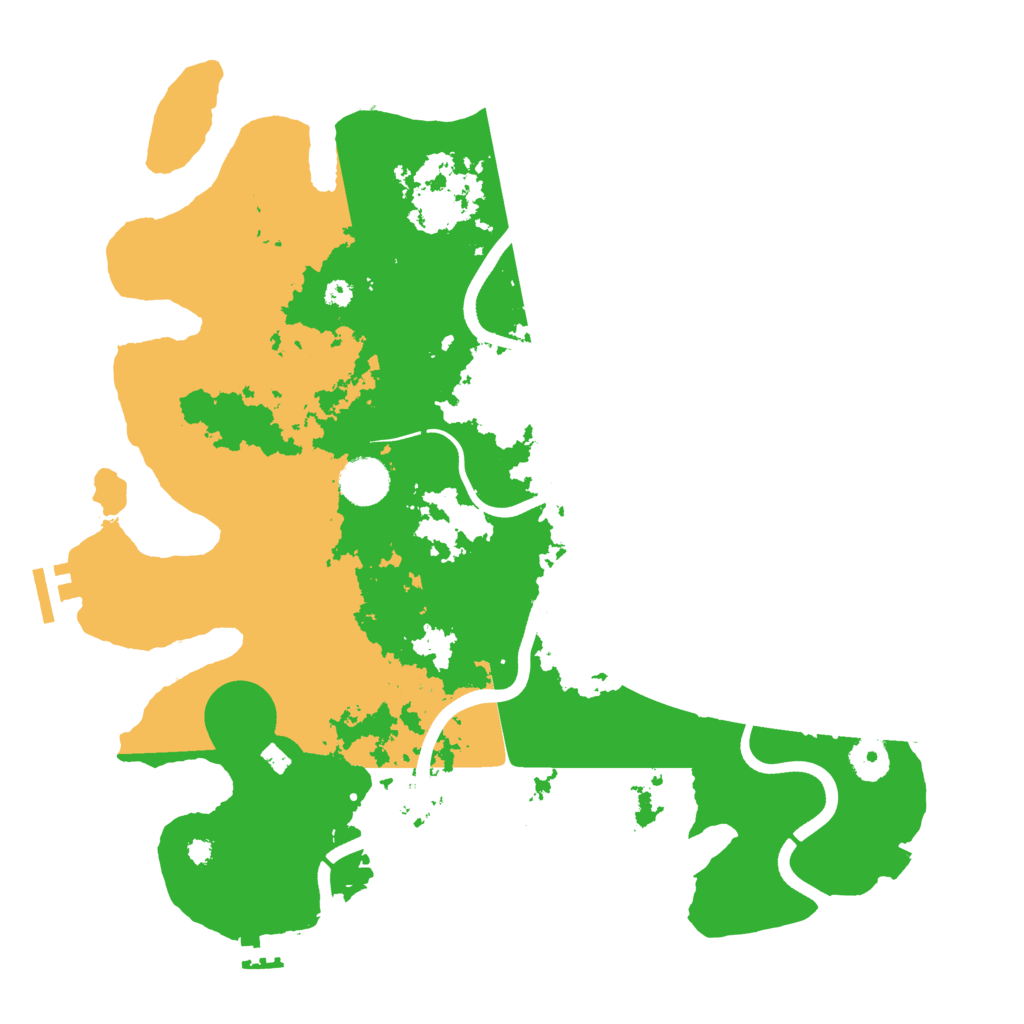 Biome Rust Map: Procedural Map, Size: 3750, Seed: 808909101