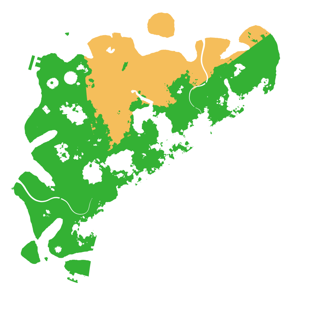 Biome Rust Map: Procedural Map, Size: 4250, Seed: 38540890