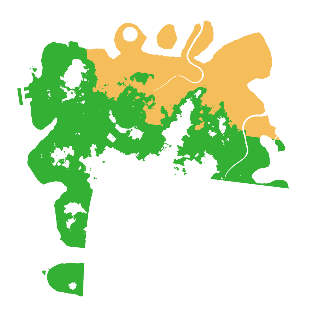 Biome Rust Map: Procedural Map, Size: 3750, Seed: 1454714100