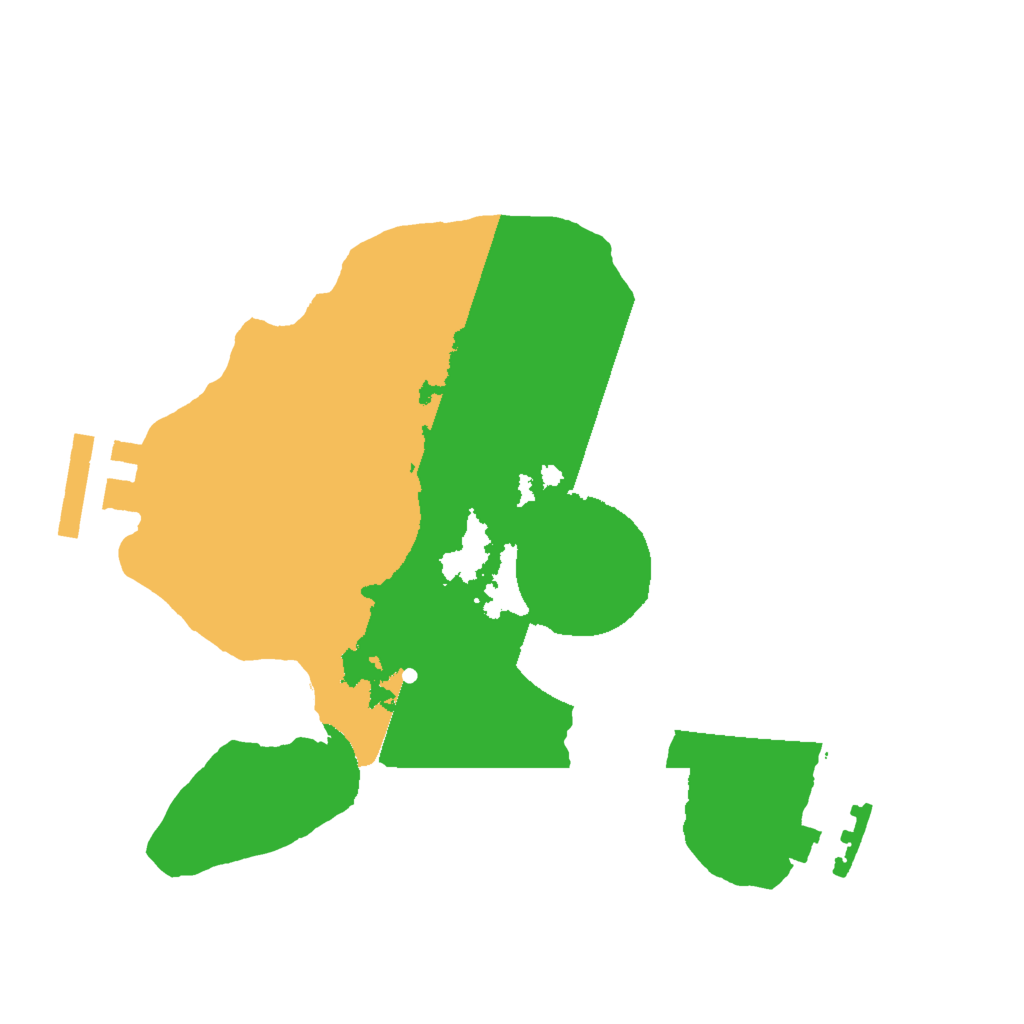 Biome Rust Map: Procedural Map, Size: 2000, Seed: 15417891