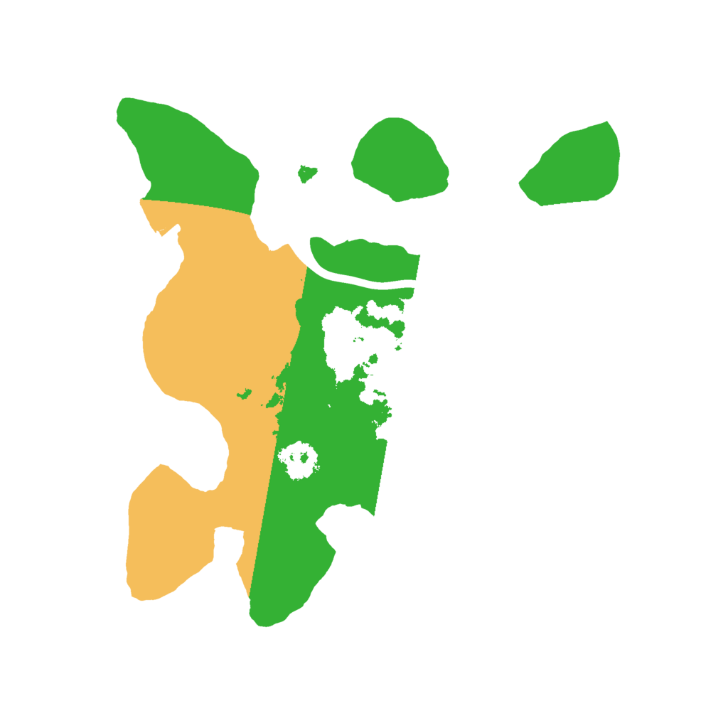 Biome Rust Map: Procedural Map, Size: 2000, Seed: 386533507