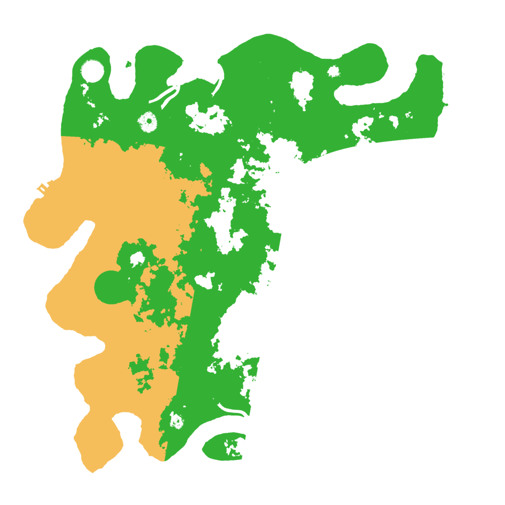 Biome Rust Map: Procedural Map, Size: 3950, Seed: 59577608