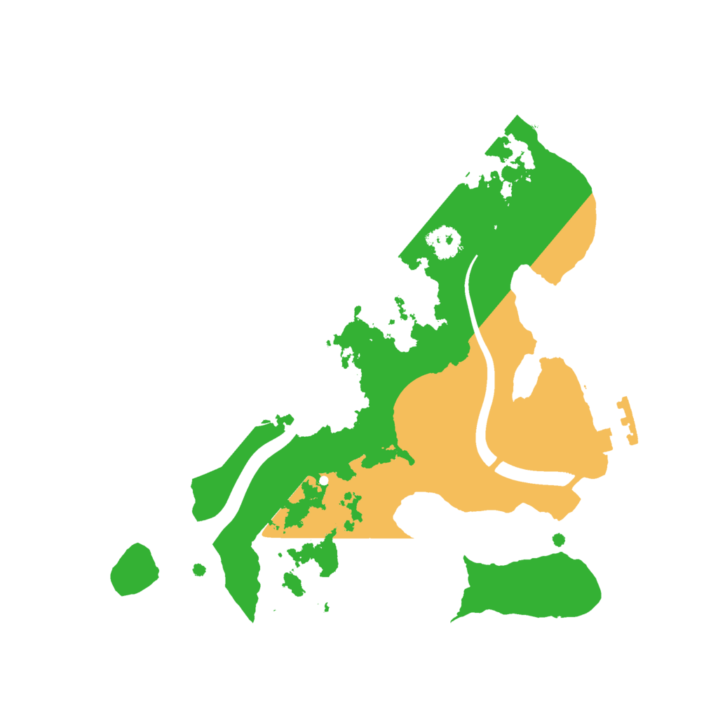Biome Rust Map: Procedural Map, Size: 2250, Seed: 648255