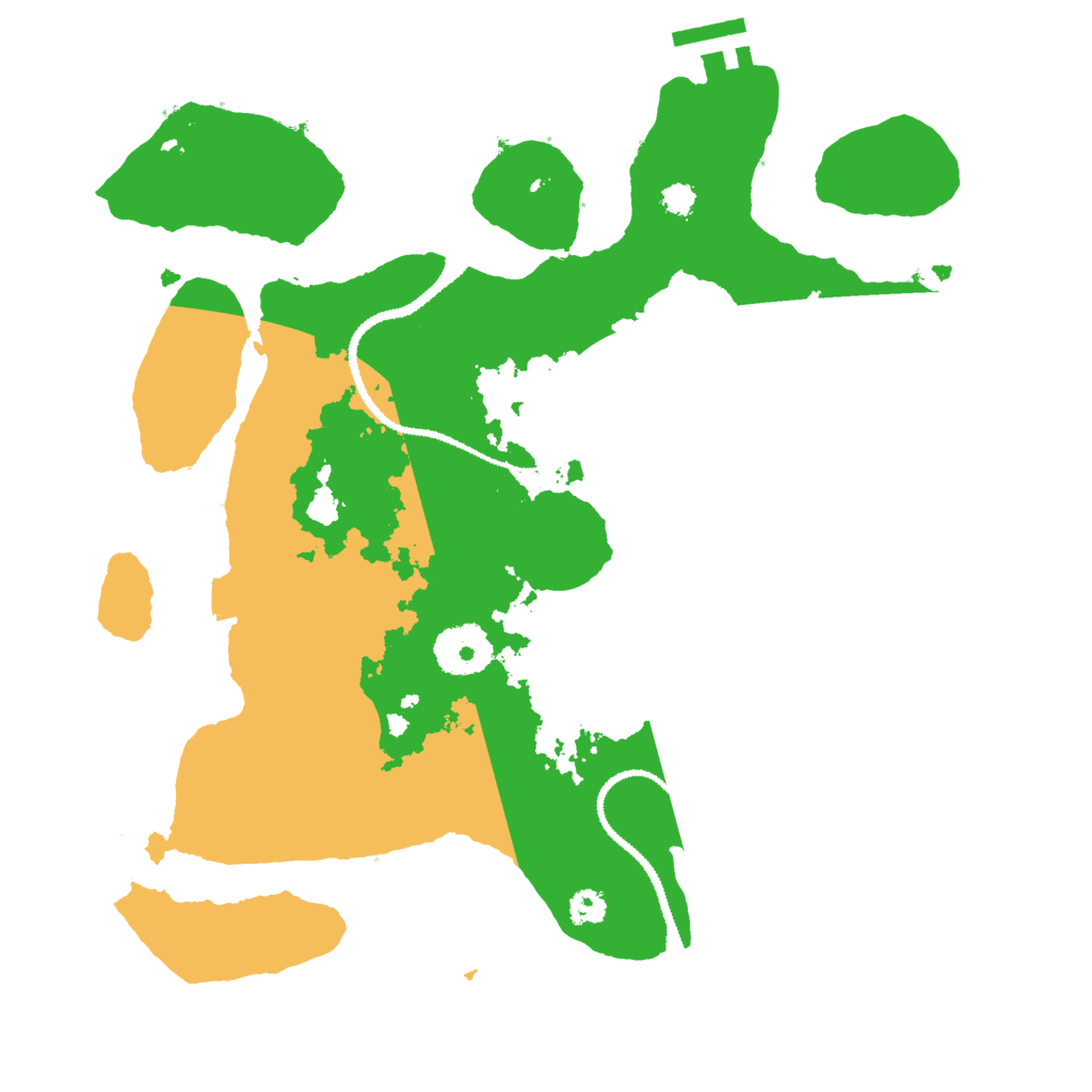 Biome Rust Map: Procedural Map, Size: 3000, Seed: 1531707878