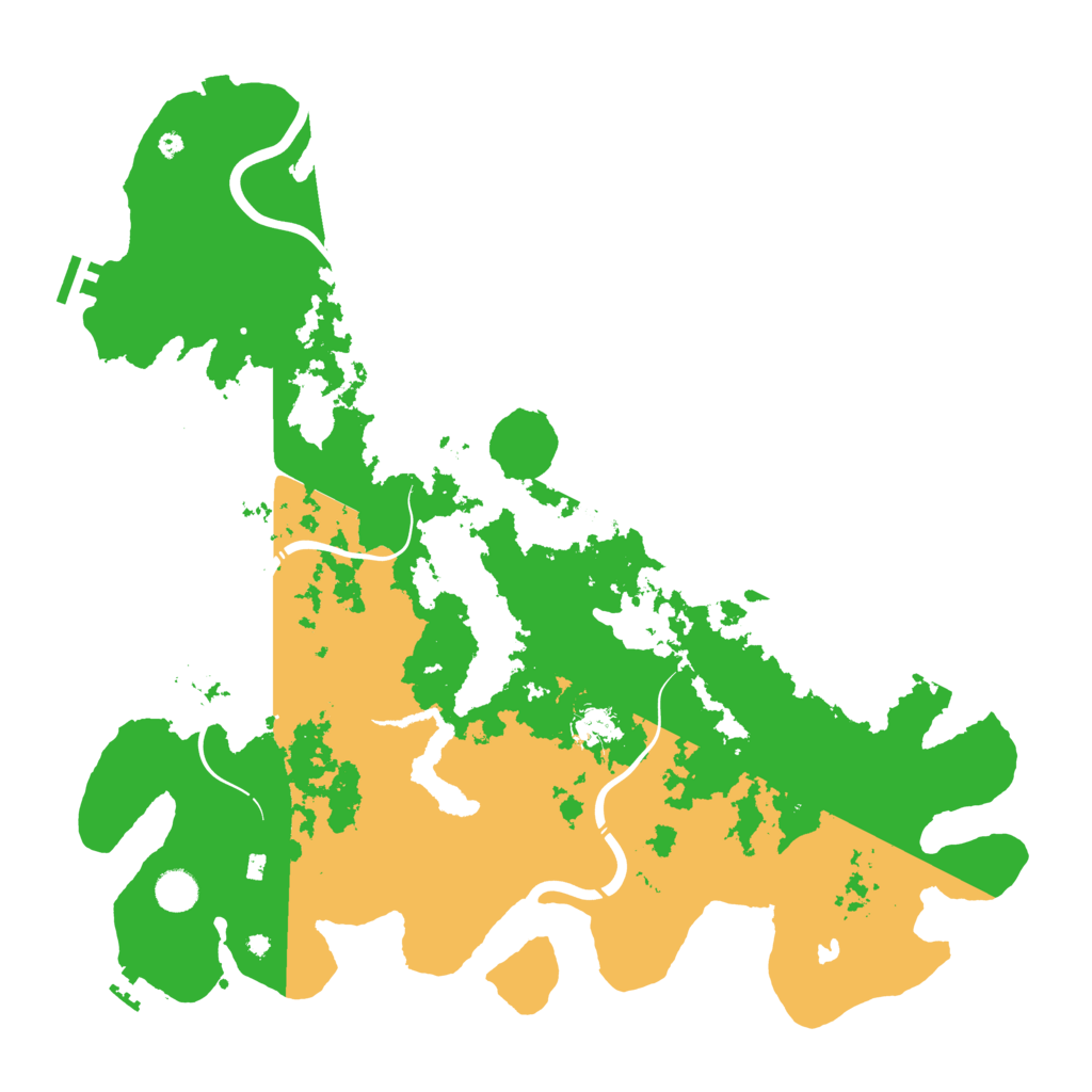 Biome Rust Map: Procedural Map, Size: 4500, Seed: 1723845250