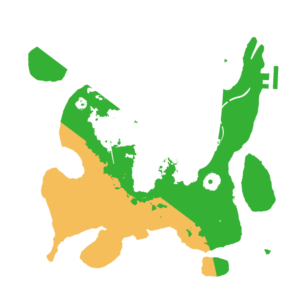 Biome Rust Map: Procedural Map, Size: 2700, Seed: 618521613