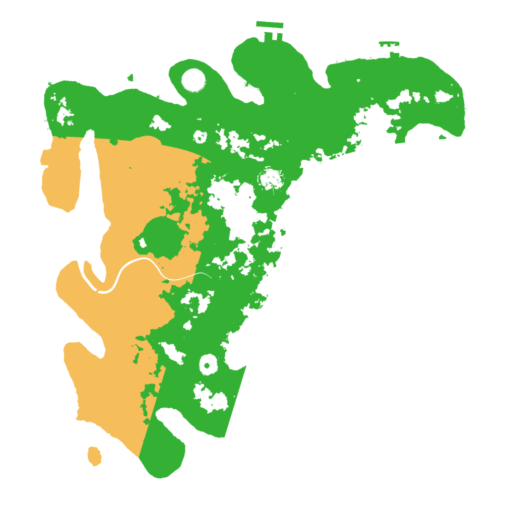 Biome Rust Map: Procedural Map, Size: 3800, Seed: 1948646229