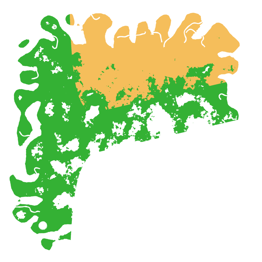 Biome Rust Map: Procedural Map, Size: 5500, Seed: 89265962