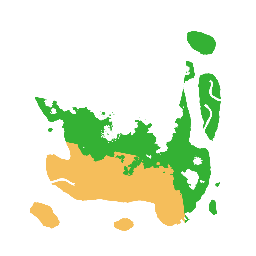 Biome Rust Map: Procedural Map, Size: 2700, Seed: 941379657