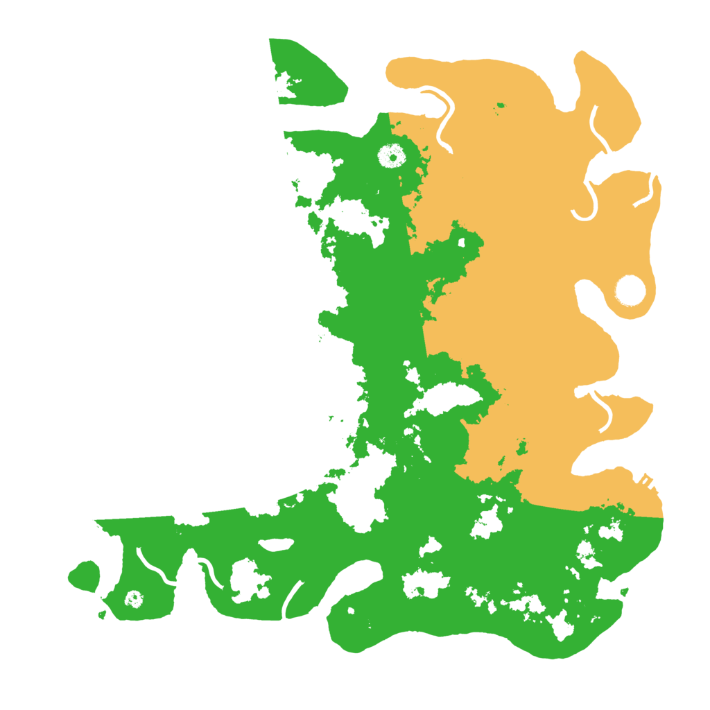Biome Rust Map: Procedural Map, Size: 4100, Seed: 51933593