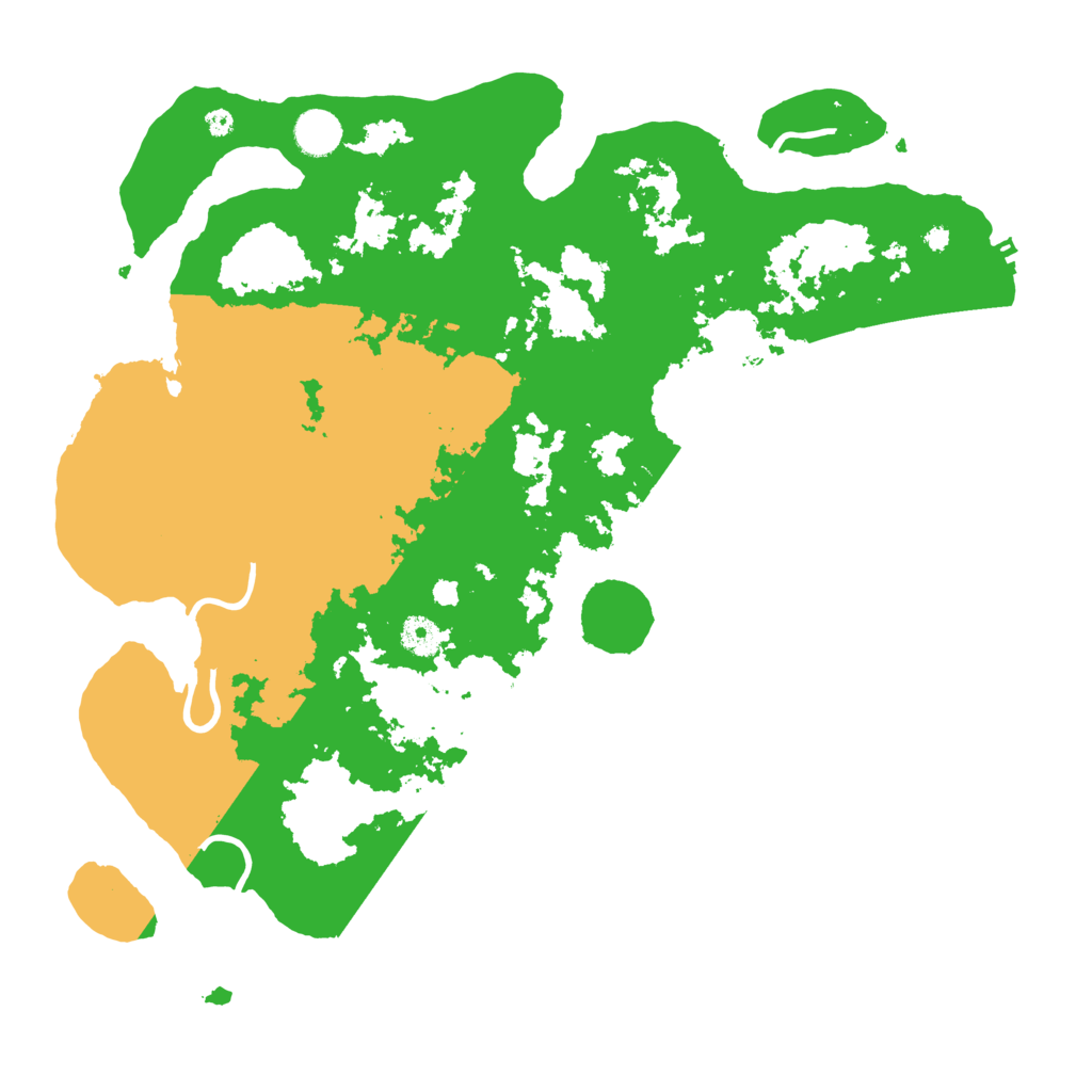 Biome Rust Map: Procedural Map, Size: 4100, Seed: 48203890