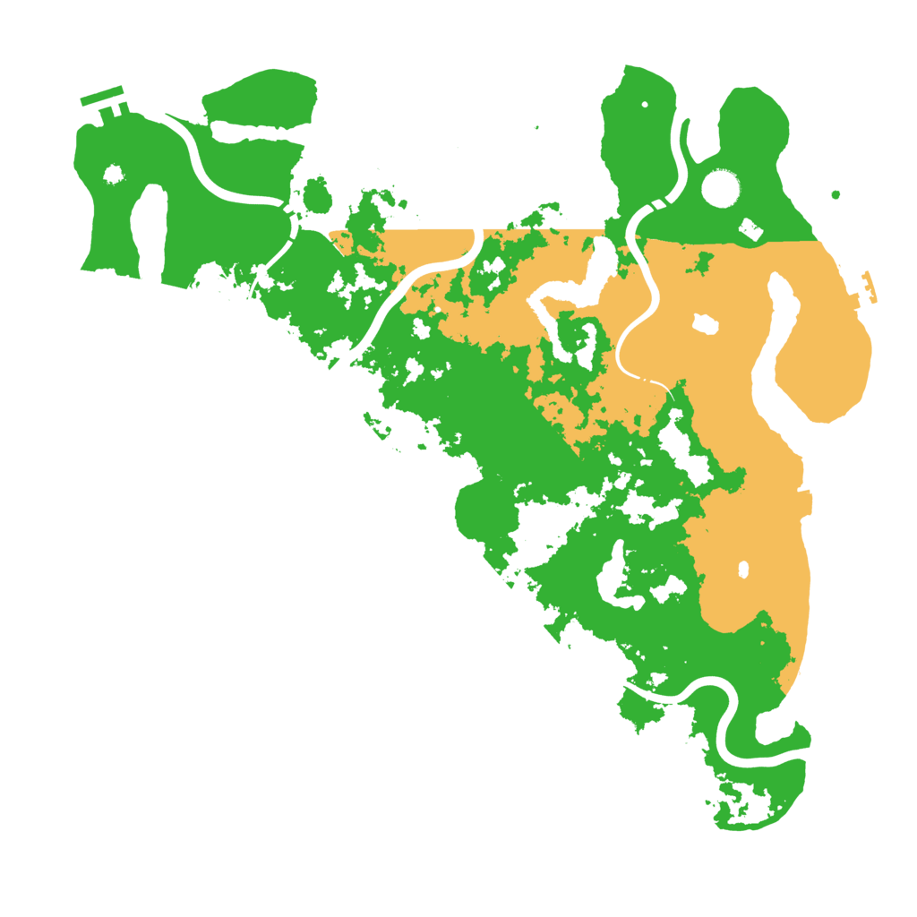 Biome Rust Map: Procedural Map, Size: 4250, Seed: 26113221