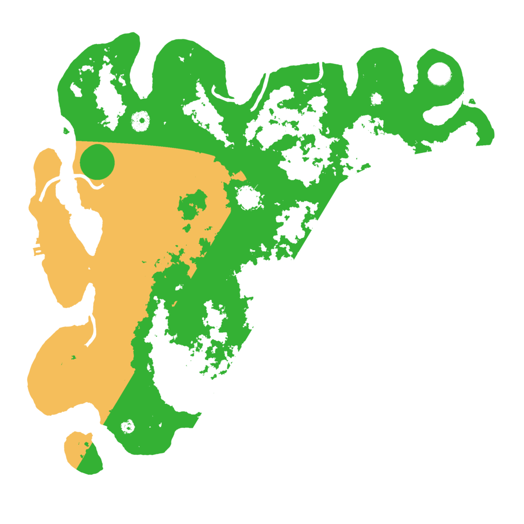 Biome Rust Map: Procedural Map, Size: 4000, Seed: 32863