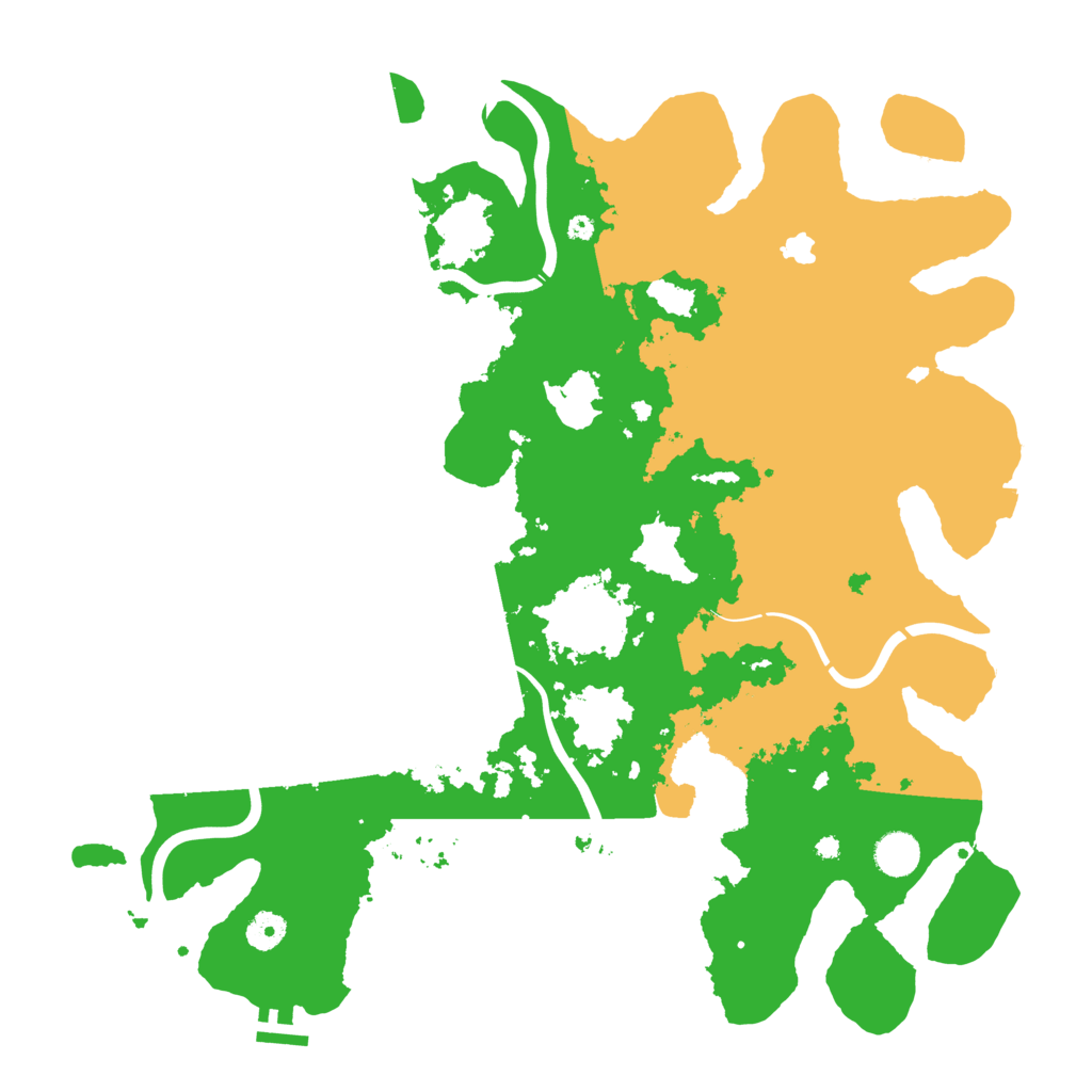 Biome Rust Map: Procedural Map, Size: 4250, Seed: 508674611